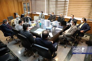 در کمیسیون برنامه و بودجه شورای شهر تهران صورت گرفت؛ بررسی مقدماتی ارائه لایحه اصلاحیه بودجه 1400 شهرداری تهران + عکس